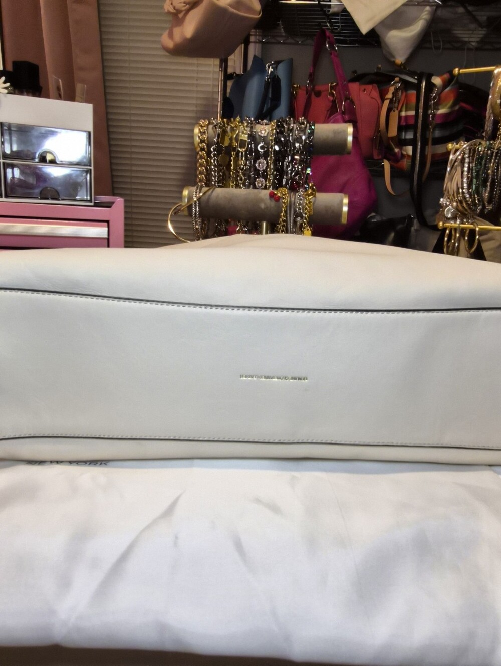 Coach Juliet Shoulder Bag 38 Chalk White Leather NWT - Picture 5 of 15